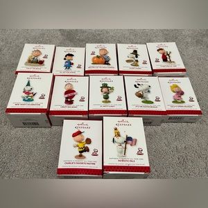 12 HAPPINESS IS PEANUTS ALL YEAR LONG Ornaments from Hallmark's 2013 collection